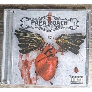 Papa Roach – Getting Away with Murder (CD, 2004, Geffen) Nu Metal Rock Album